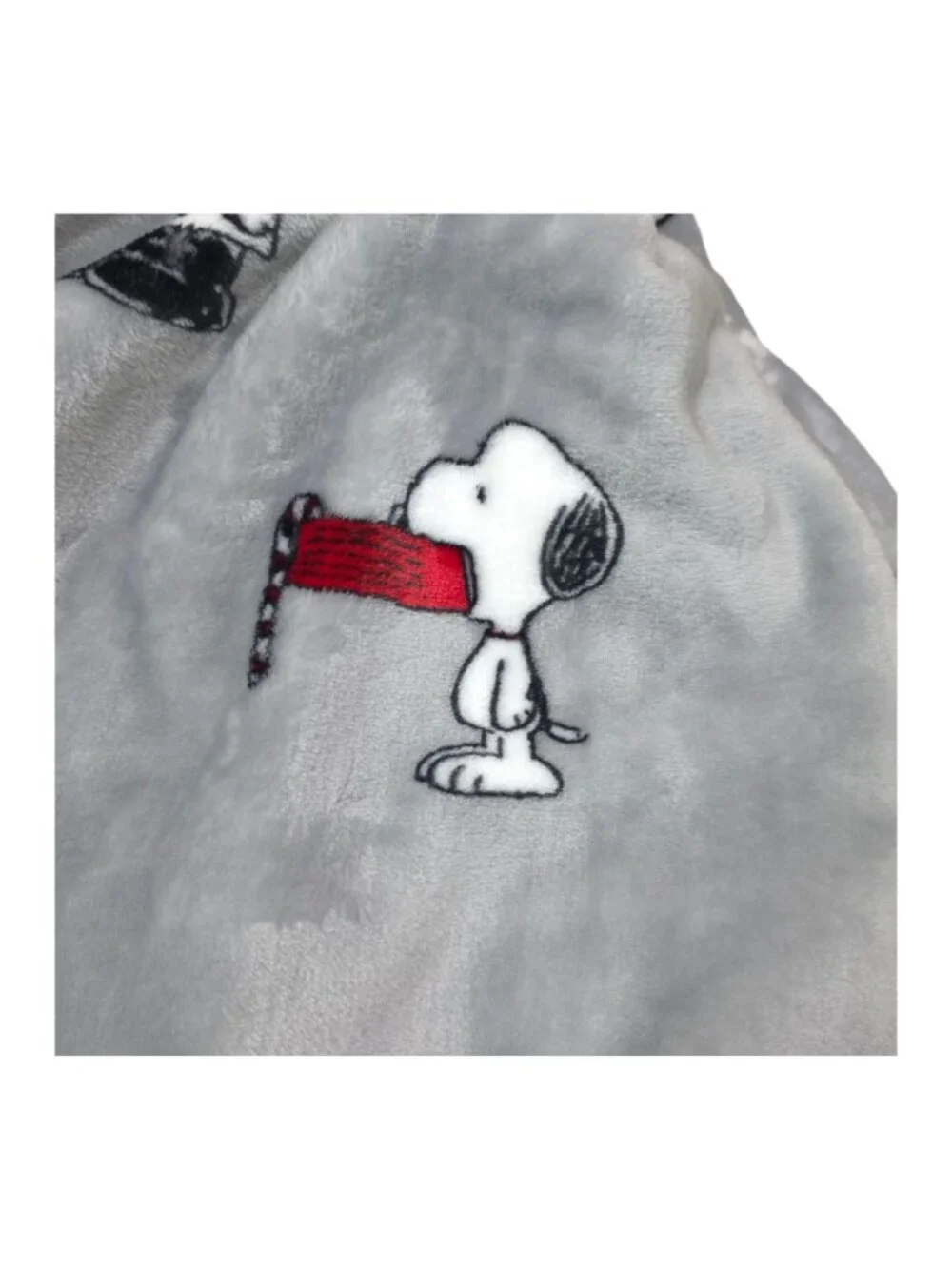 Peanuts Snoopy Plush Pet Throw Blanket 60x70 Berkshire Holiday Christmas